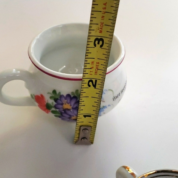 Vintage bundle of various teacups (4), with different pattern and quotes - Picture 11 of 14